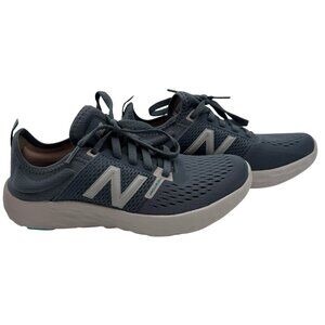 New Balance Fresh Foam Sport v2 Sneakers Blue & White WSPTRG2 Women's Size 9